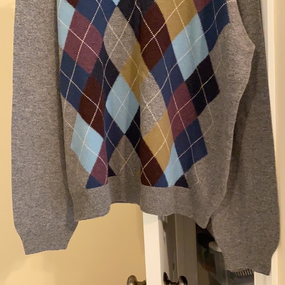 NWT Blue Harbor Argyle Sweater - Picture 3 of 6